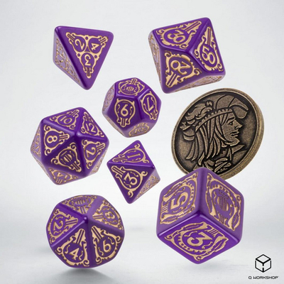 Set i zareve Q-Workshop Witcher: The Witcher: Jaskier - Viscount de Lettenhove, 7 copë