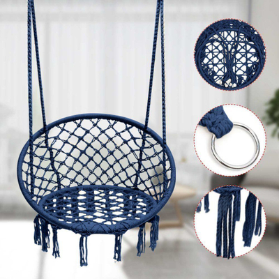 Karrige varëse Funfit Garden Nest, mban deri 150 kg, dizajn i çarë, bezhë