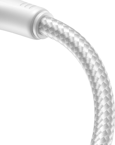 Kabllo karikimi Joyroom Lightning, 2m, 2.4A, e bardhë