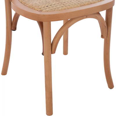 Karrige druri Vjenë natyrale 45×54×89 cm (HM8644.01)