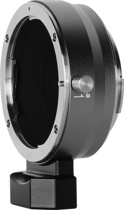 Adapter objektivi Sirui Jupiter EF në GFX, mount EF për GFX, me bazë tripodi, ngjyrë e zezë