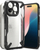 Mbrojtëse telefoni Ringke Fusion X për iPhone 16 Pro Max, hibride, e tejdukshme, me kornizë të zezë