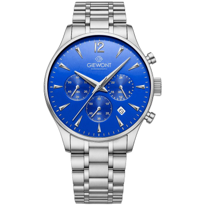 Ora dore Giewont Watch, dizajn elegant, shumëngjyrëshe