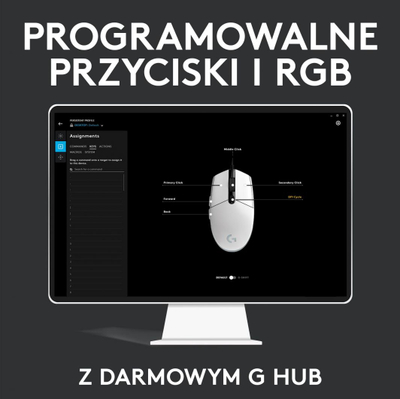 Maus Logitech G102 Lightsync vjollcë (910-005854)