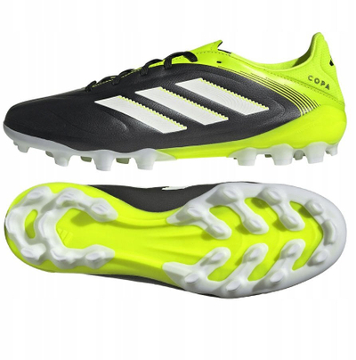 Këpucë futbolli Adidas Copa Pure III League 2G/3G AG JR2864, për bar sintetik, të zeza