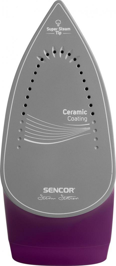 Hekur për rroba me avull Sencor SSI, 3 bar, 2500 W, 100 g / min, vjollcë