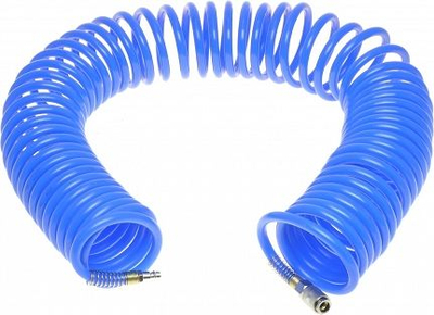Zorrë ajri spirale Geko G01172, 8mm, 20m, blu