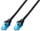 Kabllo patchcord Digitus U/UTP, Cat.5e, PVC, 0.5m, e zezë