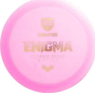 Disk golfi Discmania Neo Enigma Evolution, distance driver, plastika Neo