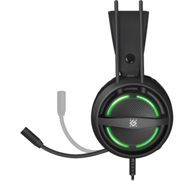 Kufje Defender Dexter RGB,, 16 Ohm, të zeza