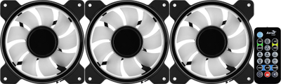 Ftohës Aerocool Mirage 12 ARGB Pro, 12 cm, i zi