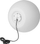 Llambë kopshti Adviti Luna M, glob 45cm, 1xE27 60W, e bardhë