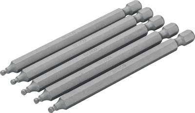 Set bitash Bahco Hexball6 59S h6Ball 2P, 80 100mm, 1/4", gri