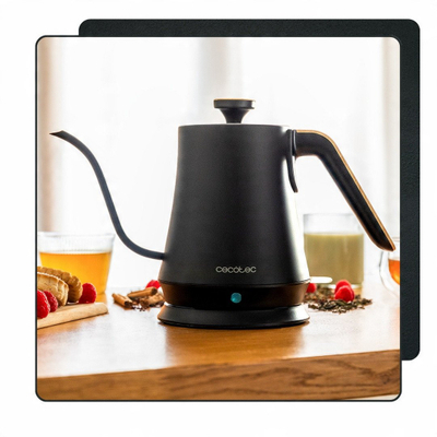 Zierëse uji Cecotec Thermosense 500 Swan, 1200W, çelik inoks, e zezë