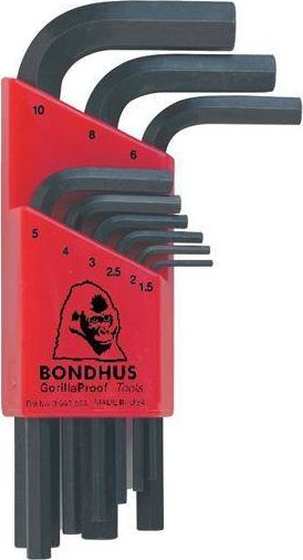 Set çelësash Bondhus, 1.5 - 10, 9 copë