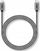 Kabllo USB C në Lightning NEXT ONE, MFi, 1.2 m, gri metalike