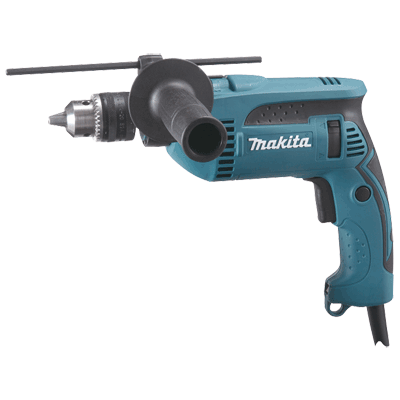 Makine shpuse me goditje Makita HP1640K, 680W, 13mm, 240V, blu