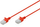 Kabllo rrjeti Digitus Patchcord Slim Cat.6 U/UTP LSZH, 0.3m, e kuqe (DK-1618-003S-R)