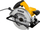 Кружна пила DeWalt DWE5615-QS, 1500W, сечило 190 mm, жолта