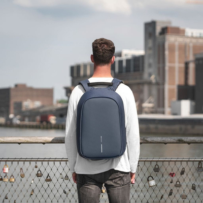 Çantë shpine XD Design Bobby Hero XL, anti-vjedhje, për laptop 17", blu navy