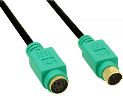 Kabllo zgjatëse PS2 InLine 13342H, 2m, e zezë