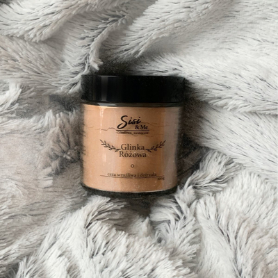 Argjilë fytyre Sisi &amp; Me Pink Face Clay, për lëkurë të ndjeshme dhe të pjekur, 100g