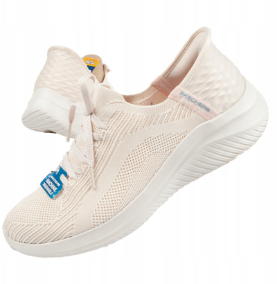 Atlete Skechers Ultra Flex 3.0 Brilliant Path, për femra, krem