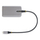 Hub USB C StarTech 3 porta, Gigabit Ethernet, USB 3.0 5Gbps, gri