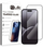 Xham mbrojtës Quik QK-TG-IPH-16-PRM, Tempered Glass, Full Cover, për iPhone 16 Pro Max