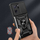 Maskë mbrojtëse Tech-Protect Camshield për Xiaomi 13T 13T Pro, kapak kamere, unazë 360°, e zezë