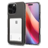 Mbështjellës për iPhone 16 Pro Max Spigen Crystal Slot, transparent