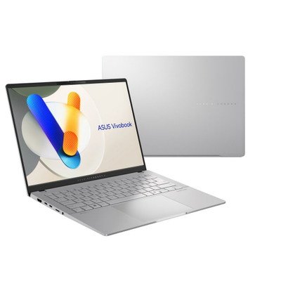 Laptop ASUS Vivobook S 14 M5406WA, Ryzen AI 9, 14" 3K 120Hz, 32GB RAM 1TB SSD, сребрен