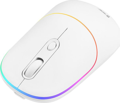 Maus Tracer Ratero RF, wireless 2.4 GHz, 1600 DPI, i bardhë