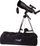 Teleskop astronomik Levenhuk Travel 80, i zi
