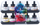Set ngjyrash akuarel të lëngshme Ecoline Mixing Set, 10 x 30 ml