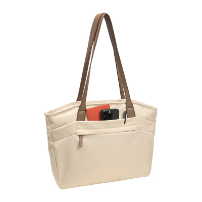 Çantë tote laptopi Tomtoc, 14", 12.5L, ngjyrë bezhë