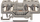 Terminal hekurudhor Wago 280-671, 3 përçues, 2.5mm², i zi