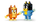 Set Lego Bluey Family, model 11217, lojë ndërtimi, shumëngjyrësh