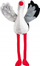 Lodër shqisore Stork Balibazoo, për foshnje, me ngjyra kontrastuese, shumëngjyrëshe