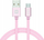Kabllo USB Micro USB Swissten, 1.2m, 3A, rozë