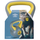 Kettlebell Umbro, 10 kg, i zi