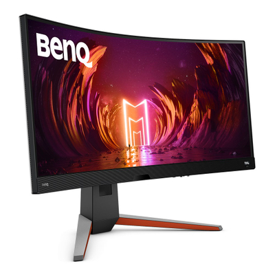 Monitor gaming BenQ EX3410R, 34\", WQHD, i lakuar, i zi