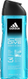 Xhel dushi 3 në 1 Adidas Ice Dive, ekstrakt deti, 400ml