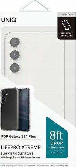 Mbrojtëse telefoni UNIQ LifePro Xtreme, Samsung Galaxy S24 Plus, transparente