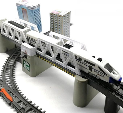 Lodër hekurudhë elektrike për fëmijë Woopie Huge, 914 cm