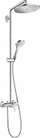 Kolonë dushi Hansgrohe Croma 280 1jet Showerpipe, dush tavan 280 mm, krom