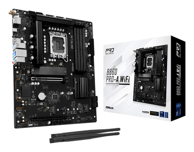 Pllakë amë ASRock B860 PRO A WiFi, ATX, DDR5, Wi-Fi 6E