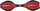 Bord RipStik Air Pro, plastik i lehtë, me 2 rrota, i kuq