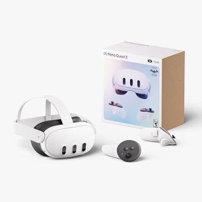 Kufje VR Meta Quest 3, 512GB, gjithëpërfshirëse, të bardha