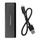 Kuti eksternale për SSD Qoltec 50311, M.2 SATA, USB Type C, e zezë